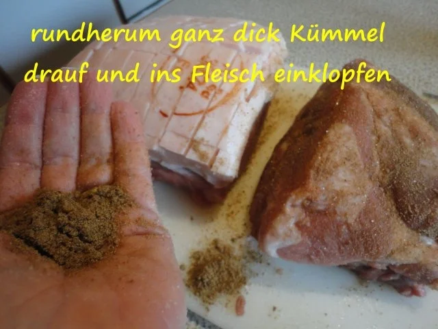 Rezept: Schweinebraten mit Knusperkruste Bild Nr. 4 Schweinebraten mit Knusperkruste - Rezept - Bild Nr. 4