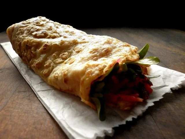 Rezept: Hafer - Wrap mit Salat Bild Nr. 3 Hafer - Wrap mit Salat - Rezept - Bild Nr. 3