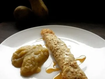Hafer - Crêpe mit Birnenkompott - Rezept - Bild Nr. 2