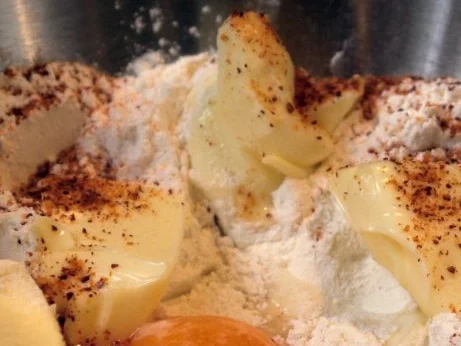 Rezept: Erbsen-Ziegenkäse-Tarte Bild Nr. 2 Erbsen-Ziegenkäse-Tarte - Rezept - Bild Nr. 2