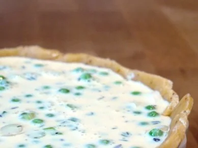 Rezept: Erbsen-Ziegenkäse-Tarte Bild Nr. 11 Erbsen-Ziegenkäse-Tarte - Rezept - Bild Nr. 11