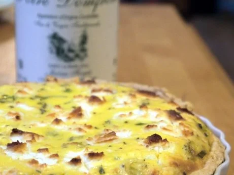 Rezept: Erbsen-Ziegenkäse-Tarte Bild Nr. 13 Erbsen-Ziegenkäse-Tarte - Rezept - Bild Nr. 13