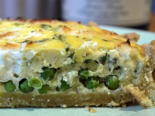 Rezept: Erbsen-Ziegenkäse-Tarte Bild Nr. 14 Erbsen-Ziegenkäse-Tarte - Rezept - Bild Nr. 14