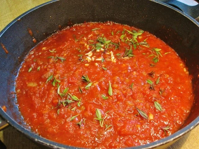 Rezept: Gefüllte Paprika - heute mit Hackfleisch vom Wild Bild Nr. 7 Gefüllte Paprika - heute mit Hackfleisch vom Wild - Rezept - Bild Nr. 7