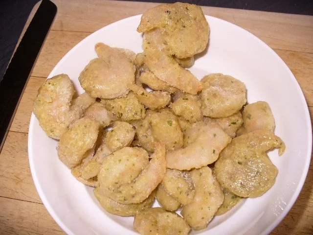 gedünstetes Schollenfilet mit Shrimps - Rezept - Bild Nr. 3