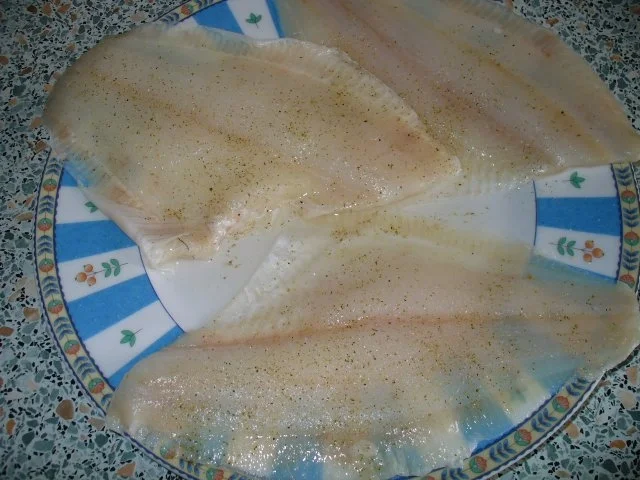 gedünstetes Schollenfilet mit Shrimps - Rezept - Bild Nr. 2