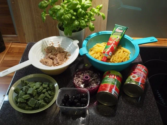 Penne mit "gethunter" Fisch-Soße - Rezept - Bild Nr. 2