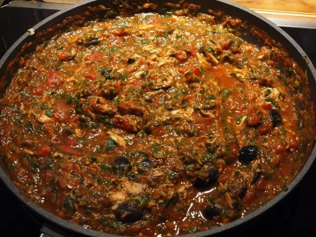 Penne mit "gethunter" Fisch-Soße - Rezept - Bild Nr. 4