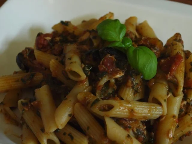 Penne mit "gethunter" Fisch-Soße - Rezept - Bild Nr. 5