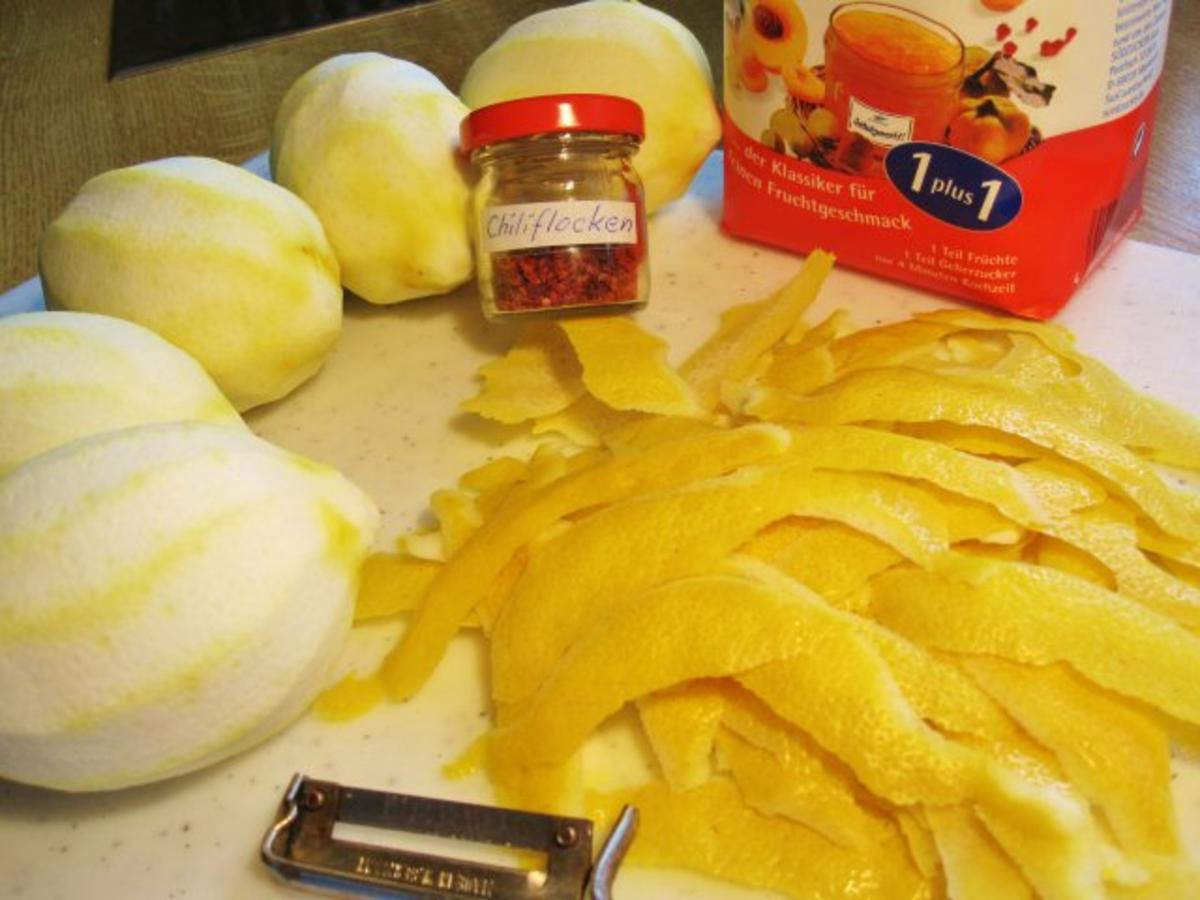 Zitronen-Chili-Marmelade für alle Chili-Fans ... - Rezept - Bild Nr. 3