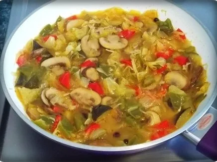 Würzige Gemüse Sauerkraut Pfanne - Rezept - Bild Nr. 18