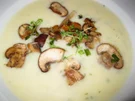 Kartoffelsuppe mit Pilzen (Champignons) - Rezept