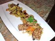 Rezept: Thunfisch in Himbeer-Soja-Honig-Marinade Thunfisch in Himbeer-Soja-Honig-Marinade - Rezept