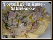 BiNe` S TORTELLINI IN KÆSE - SAHNESOSSE - Rezept