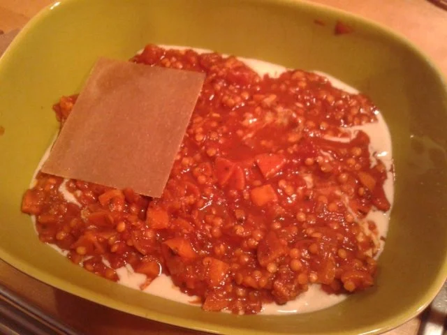 Rezept: Lasagne Veganese Bild Nr. 4 Lasagne Veganese - Rezept - Bild Nr. 4