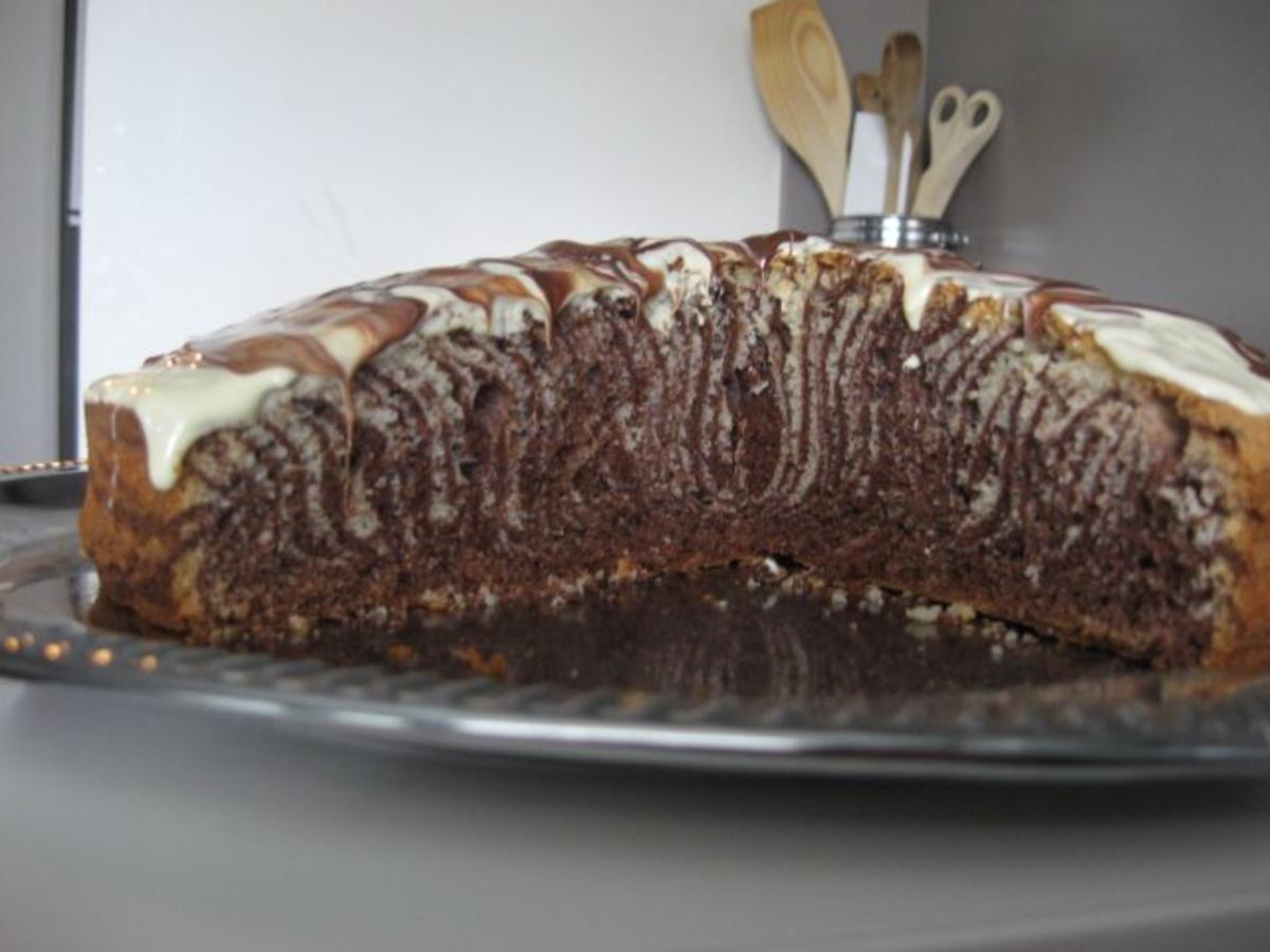 Zebra-Kuchen - Rezept - Bild Nr. 2