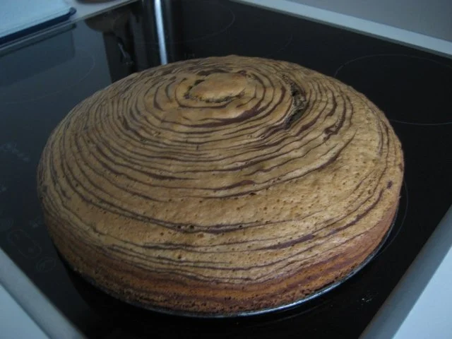 Rezept: Zebra-Kuchen Bild Nr. 4 Zebra-Kuchen - Rezept - Bild Nr. 4