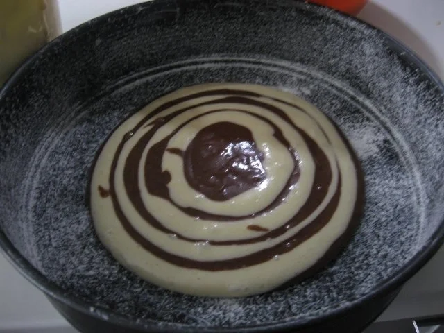 Rezept: Zebra-Kuchen Bild Nr. 6 Zebra-Kuchen - Rezept - Bild Nr. 6