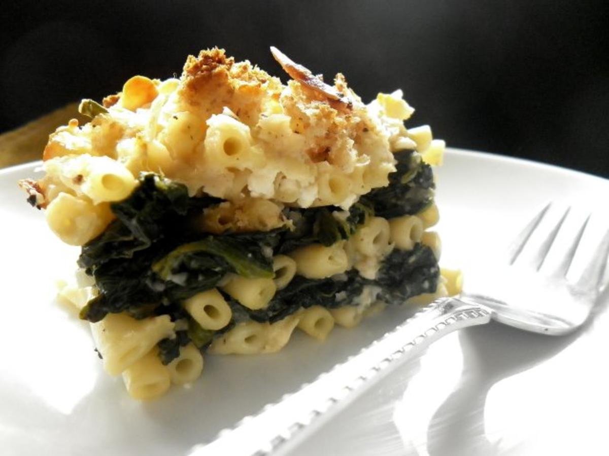 Maccheroni-Spinat-Auflauf - Rezept mit Bild - kochbar.de