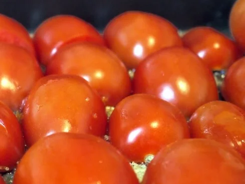 Rezept: Spaghetti mit Ofentomatensauce Bild Nr. 5 Spaghetti mit Ofentomatensauce - Rezept - Bild Nr. 5