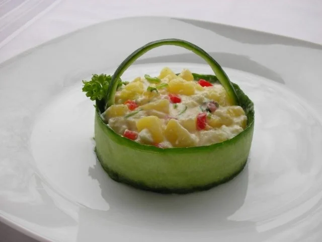 Kartoffelsalat  ❀ Körbchen ❀ - Rezept - Bild Nr. 2