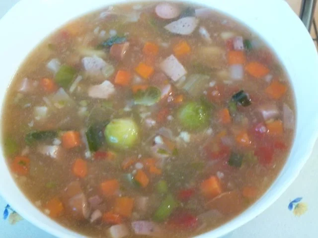Eine einfache Suppe zum Abend - Rezept - Bild Nr. 3