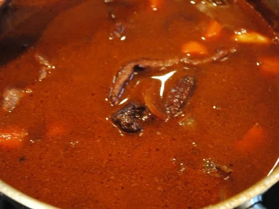 Bärlauch-Involtini / Polentaplätzchen / Kalbsjus / karamellisierte Grillpaprika/ - Rezept - Bild Nr. 5