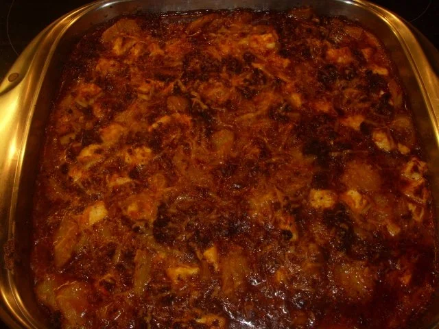 Kartoffel-Schafskäse-Auflauf mit Lammhackfleisch - Rezept