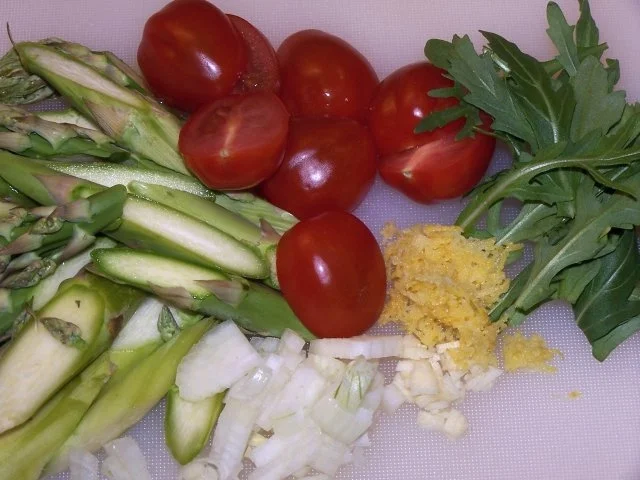 Pasta mit Spargel und Rucola - Rezept - Bild Nr. 2