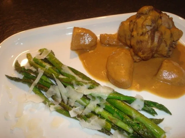 Lammhaxe mit grünen Spargel - Rezept - Bild Nr. 9