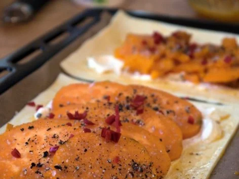 Rezept: Süsskartoffel-Galettes Bild Nr. 11 Süsskartoffel-Galettes - Rezept - Bild Nr. 11