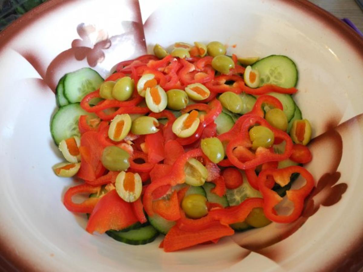 Salat : Einen bunten Frühlingsalat - Rezept - Bild Nr. 7