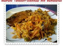 Fleisch: Tandoori-Schnitzel mit Gemüsereis - Rezept
