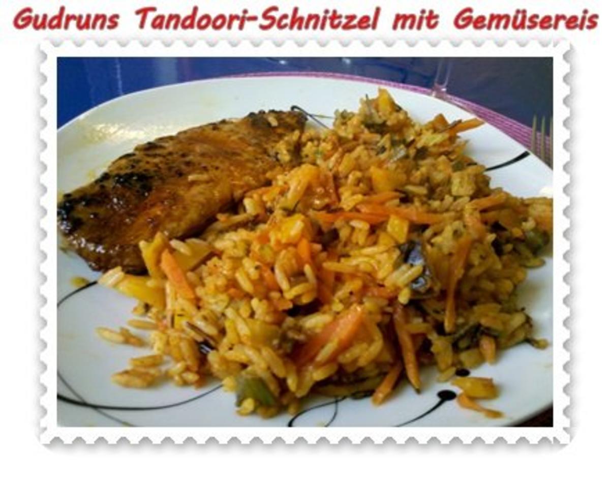 Fleisch: Tandoori-Schnitzel mit Gemüsereis - Rezept Durch Publicity