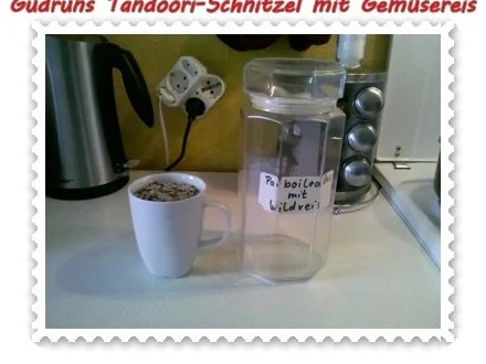 Fleisch: Tandoori-Schnitzel mit Gemüsereis - Rezept - Bild Nr. 2