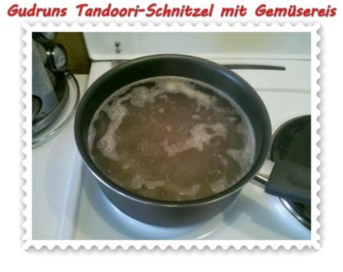 Fleisch: Tandoori-Schnitzel mit Gemüsereis - Rezept - Bild Nr. 4