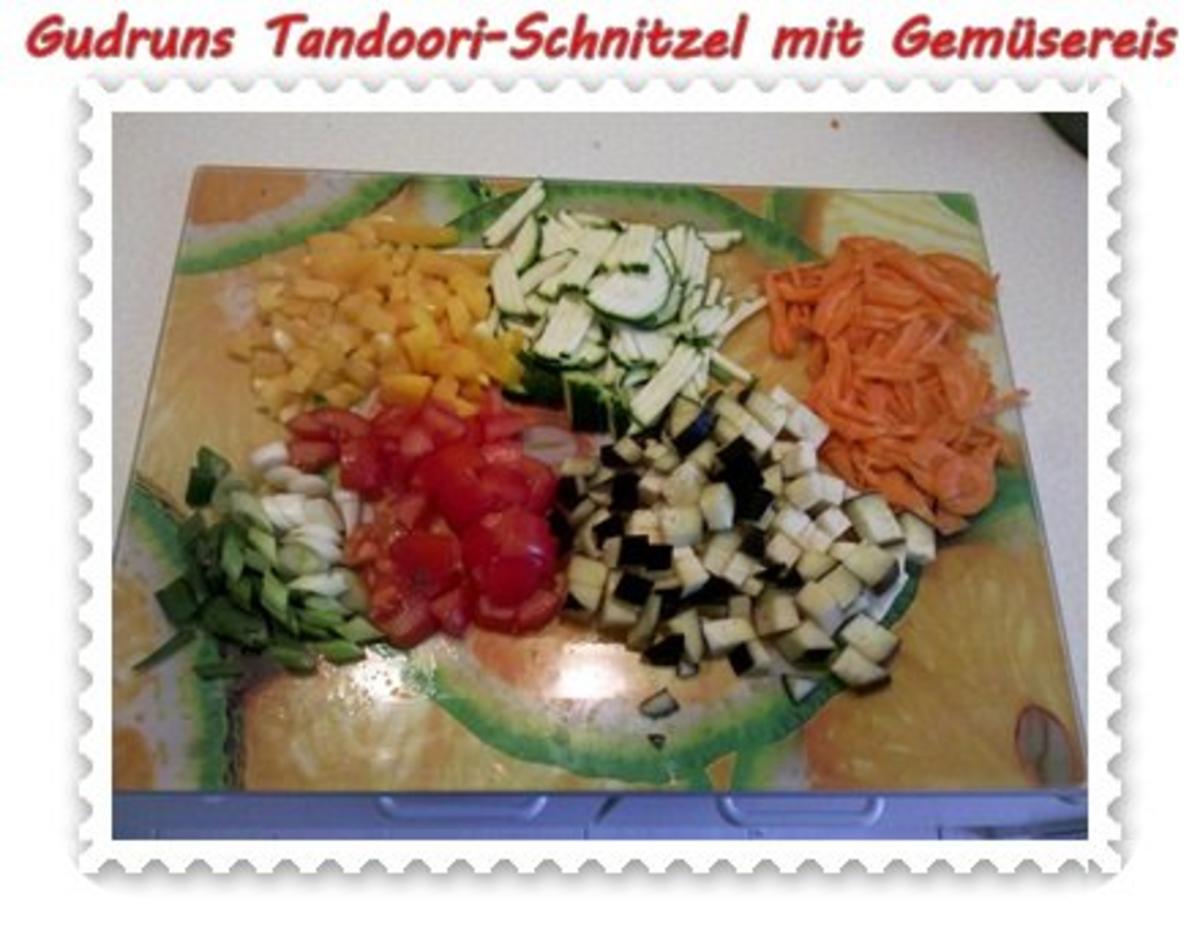 Fleisch: Tandoori-Schnitzel mit Gemüsereis - Rezept - Bild Nr. 6