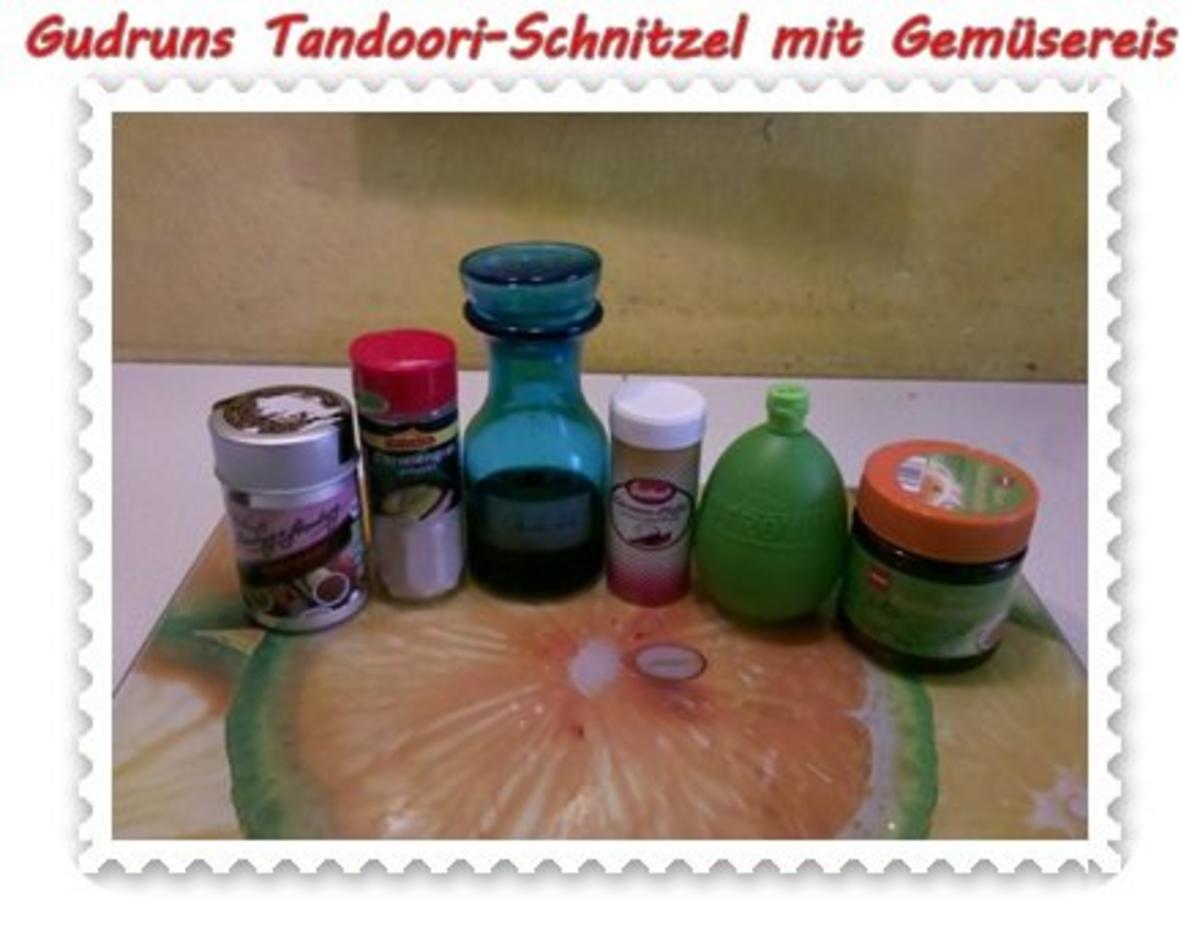 Fleisch: Tandoori-Schnitzel mit Gemüsereis - Rezept - Bild Nr. 8