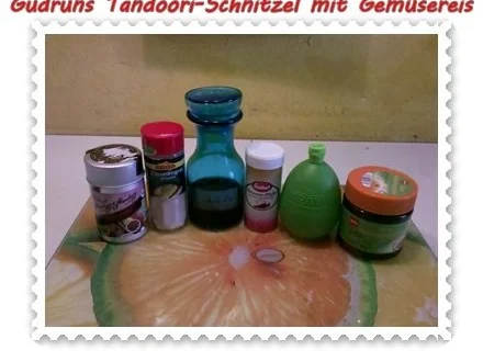 Fleisch: Tandoori-Schnitzel mit Gemüsereis - Rezept - Bild Nr. 8