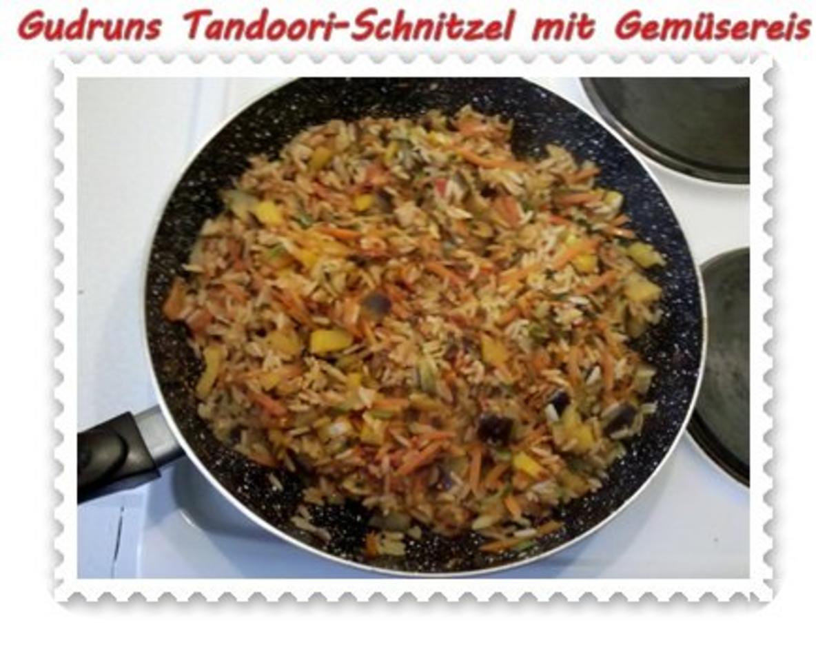 Fleisch: Tandoori-Schnitzel mit Gemüsereis - Rezept - Bild Nr. 9