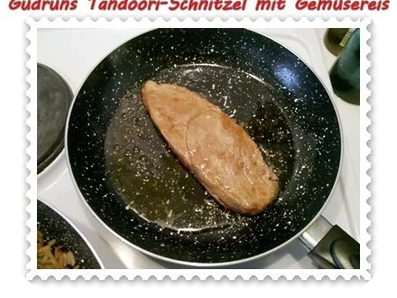 Fleisch: Tandoori-Schnitzel mit Gemüsereis - Rezept - Bild Nr. 10