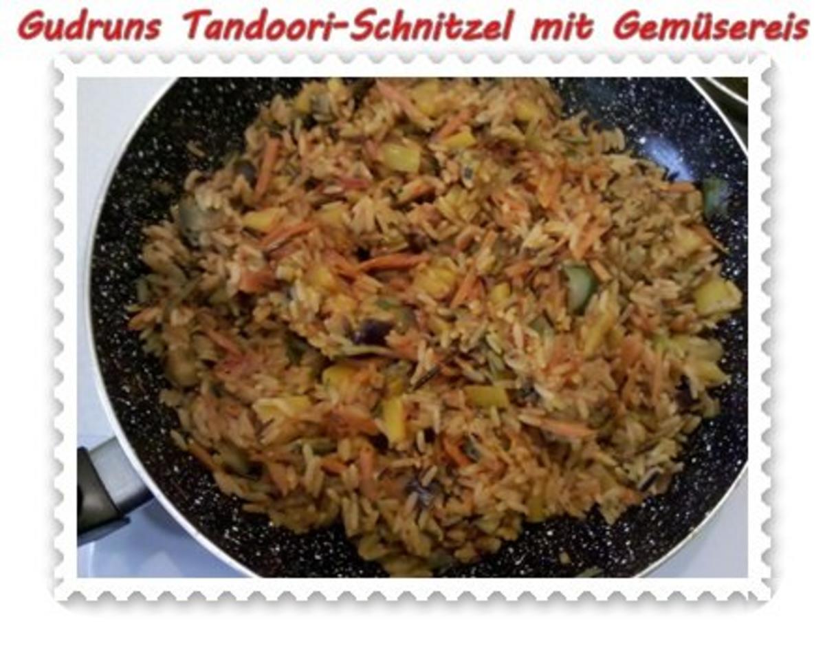 Fleisch: Tandoori-Schnitzel mit Gemüsereis - Rezept - Bild Nr. 11