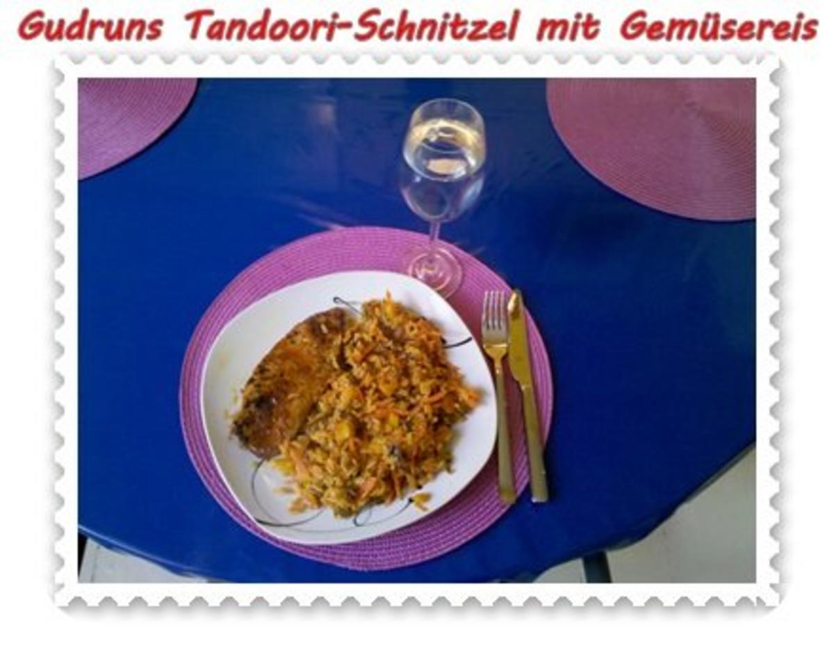Fleisch: Tandoori-Schnitzel mit Gemüsereis - Rezept - Bild Nr. 12