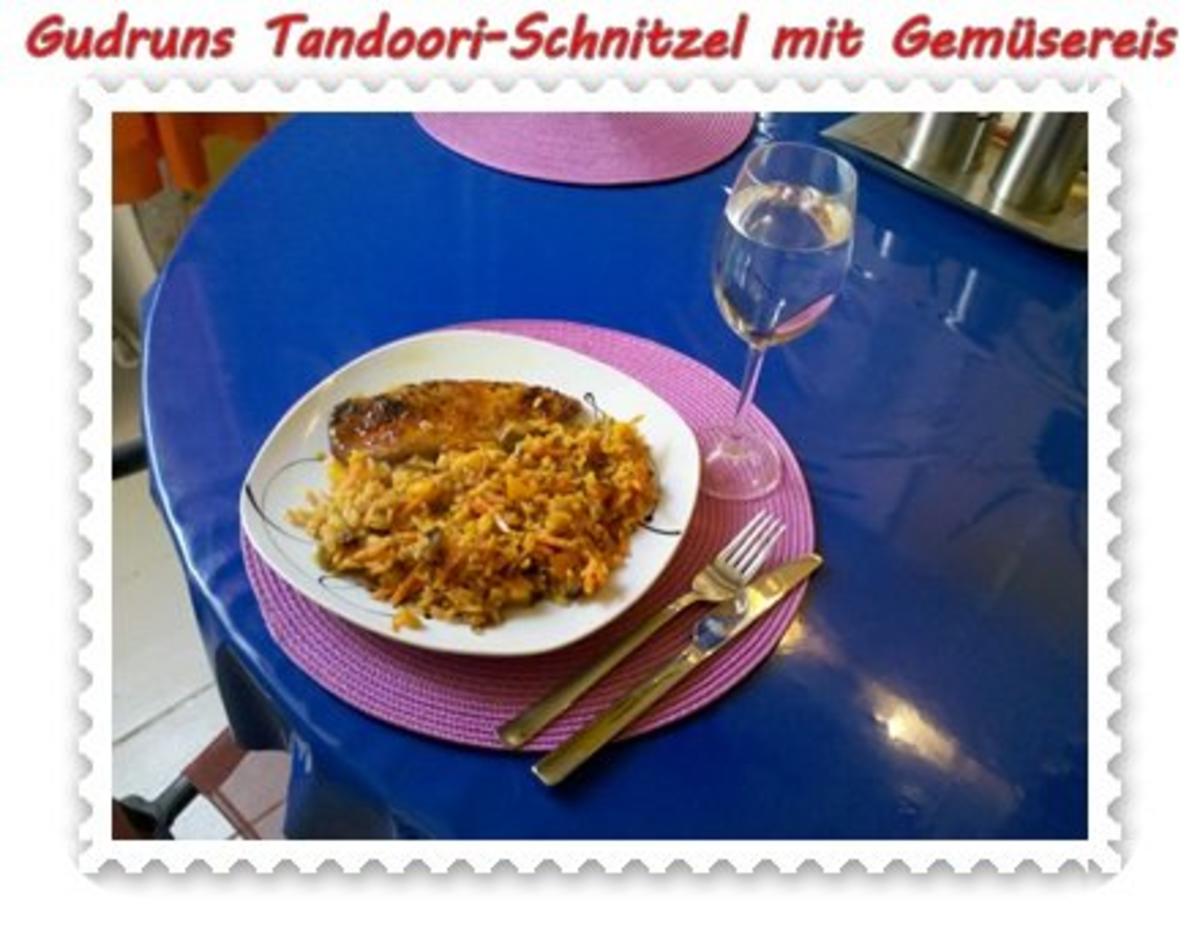 Fleisch: Tandoori-Schnitzel mit Gemüsereis - Rezept - Bild Nr. 13