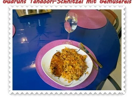 Fleisch: Tandoori-Schnitzel mit Gemüsereis - Rezept - Bild Nr. 14