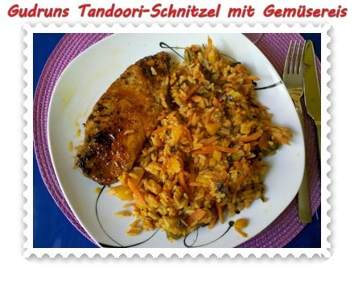 Fleisch: Tandoori-Schnitzel mit Gemüsereis - Rezept - Bild Nr. 15