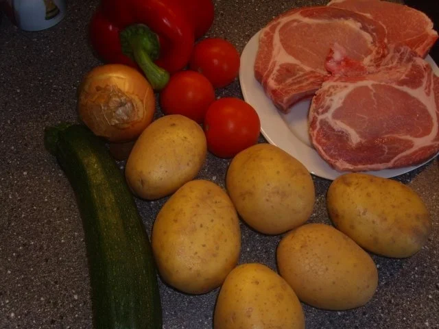 Koteletts mit mediteranen Gemüse - Rezept - Bild Nr. 2