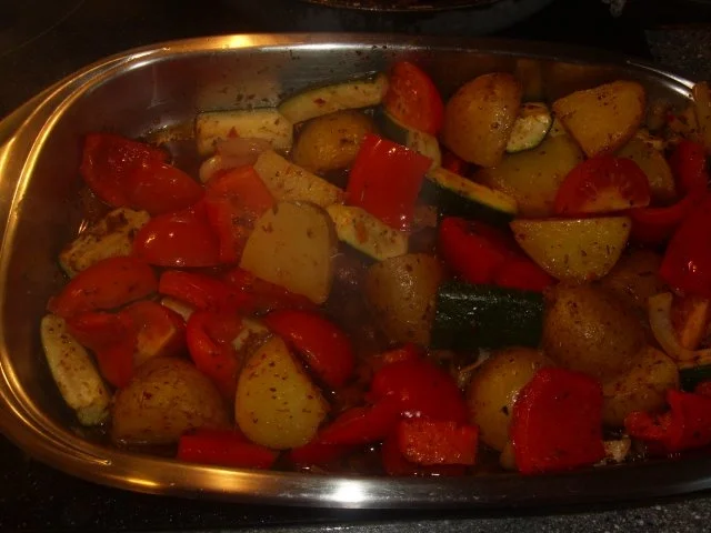 Koteletts mit mediteranen Gemüse - Rezept - Bild Nr. 5