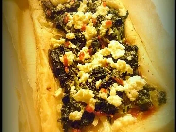 Spinat-Pizza-Ersatz - Rezept