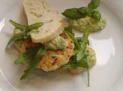 Kleine Lachs Burger - Rezept